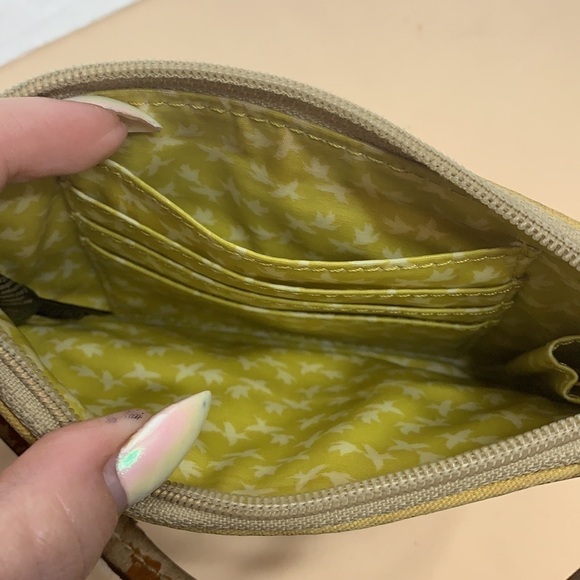 Fossil Coated Straw-Look Fabric - Picture 6 of 8